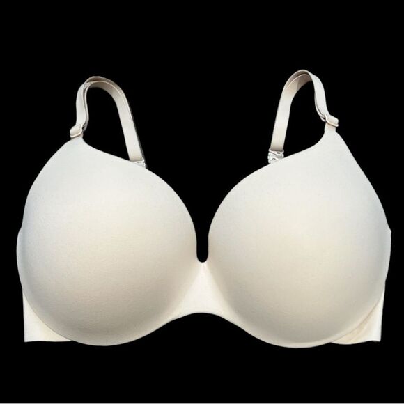 Victoria’s Secret Supersoft Perfect Shape Push up Padded bra Champagne 32DDD - Picture 1 of 4